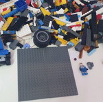 Compatible building blocks 1kg used