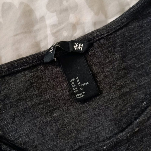 Dark gray dress used, size M