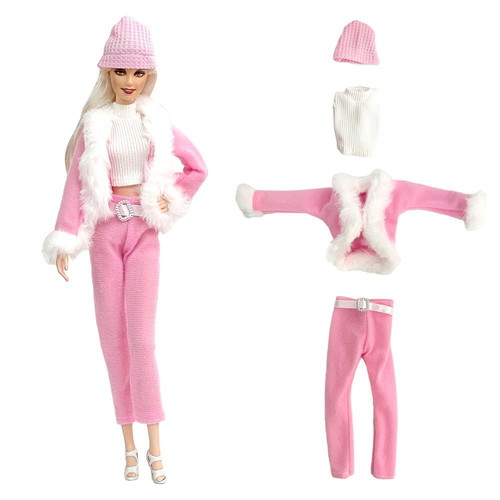 Pink Scandinavian Girl doll clothes new for 29cm dolls