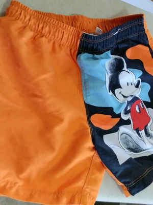 Μαγιό παιδικό μεταχειρισμένο Disney για αγόρι 7 ετών πορτοκαλί
