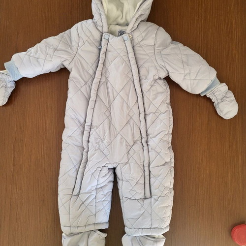 Chicco baby jumpsuit like new, 9 months, 68 cm, baby blue