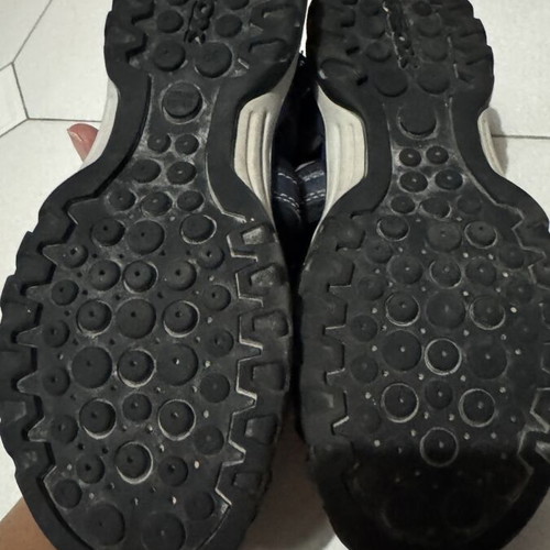 Geox J Borealis Boy sandals used, size 32, navy with yellow details