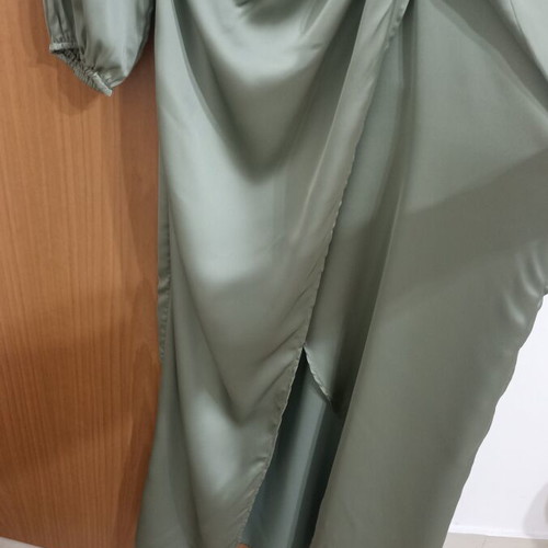 Satin dress with cutouts, new, Shein, size L