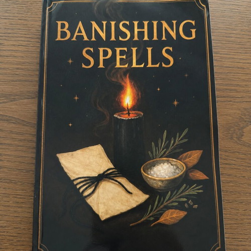 Banishing Spells Collectible Book of Magic and Energy Removal new