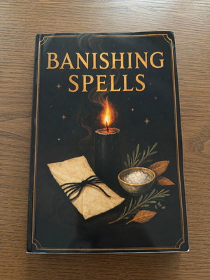 Banishing Spells Collectible Book of Magic and Energy Removal new