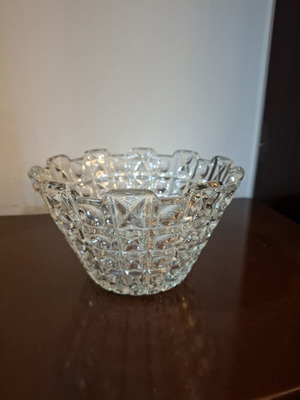 Vintage crystal fruit bowl salad bowl like new
