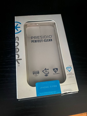Speck transparent iPhone 11 Pro case new with open packaging