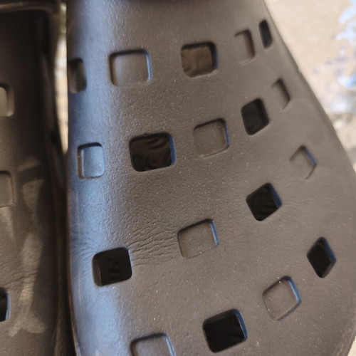 Clogs size 43 used, black, ultra light, anatomical, anti-slip