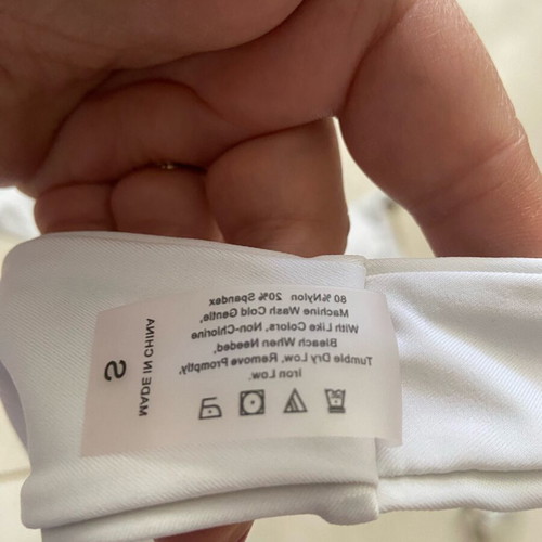 Swimsuit like new, size S, white