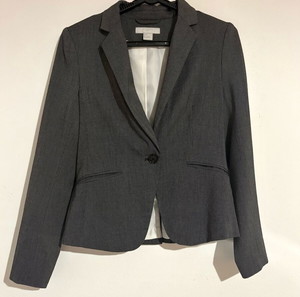Σακάκι κοστουμιού γκρι h&m