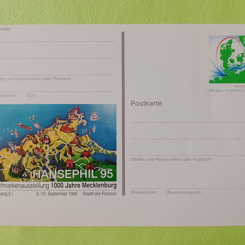 German stamps mint condition, 1995 first day cover Bonn