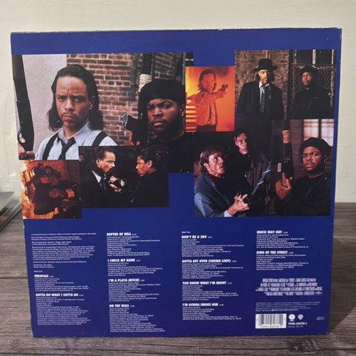 Trespass soundtrack vinyl record used, 1992 Germany edition