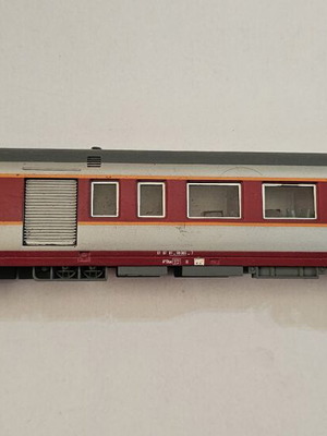 Jouef HO SNCF A4Dtux passenger/luggage coach vintage used
