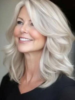 Hair extensions blonde-beige, new, unused