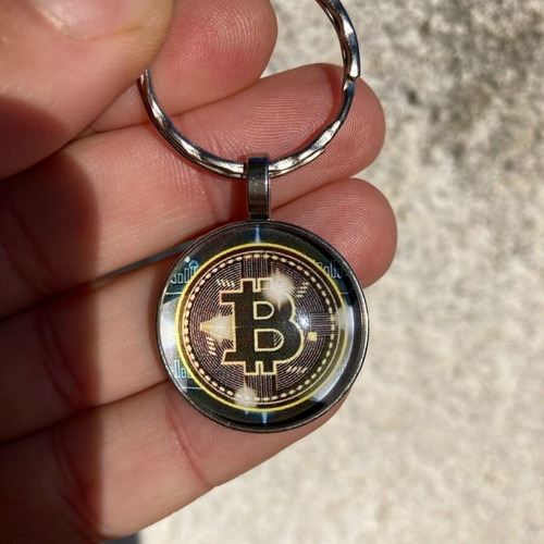 Bitcoin Crypto Fun Key Ring new