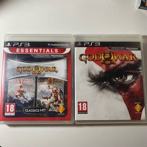 God of War колекция PS3 употребявана, пакет 1, 2 и 3