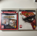 God of War колекция PS3 употребявана, пакет 1, 2 и 3