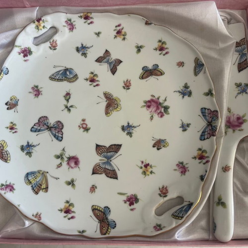 Betimi tea set with 2 serving plates and knife