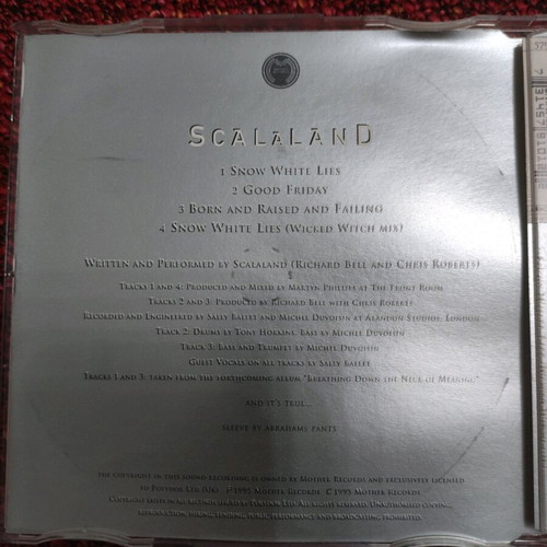 Scalaland Snow White Lies single CD used