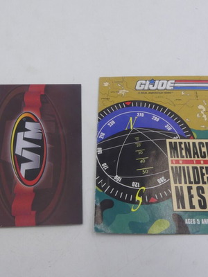 GI Joe Menace In The Wilderness 1991 comic insert catalog brochure used