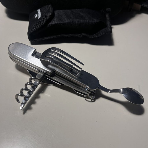 Rocktail multitool new with foldable fork and spoon
