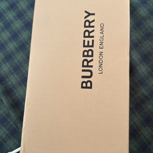 Burberry slippers, black and beige, size 43