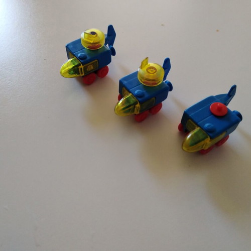 Kinder Space Vehicles 90s Vintage Like New