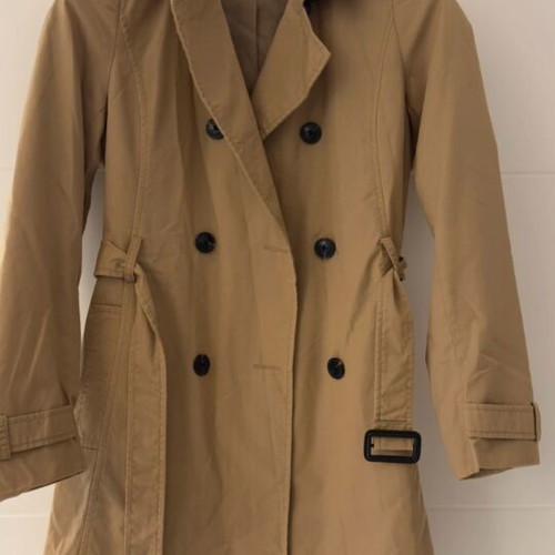 Stradivarius beige trench coat, new
