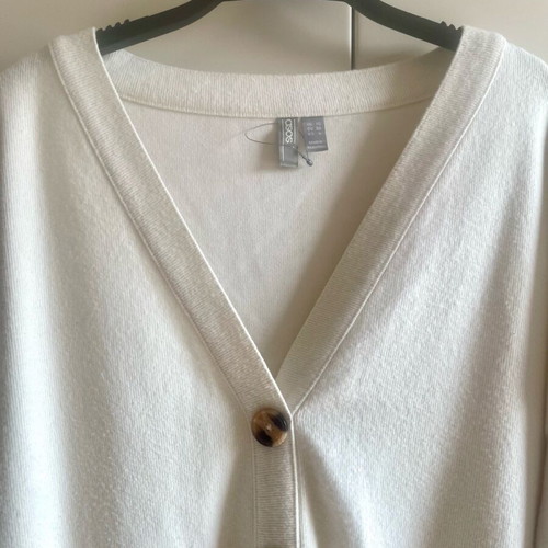 Asos cardigan dress like new, off white, size S-M