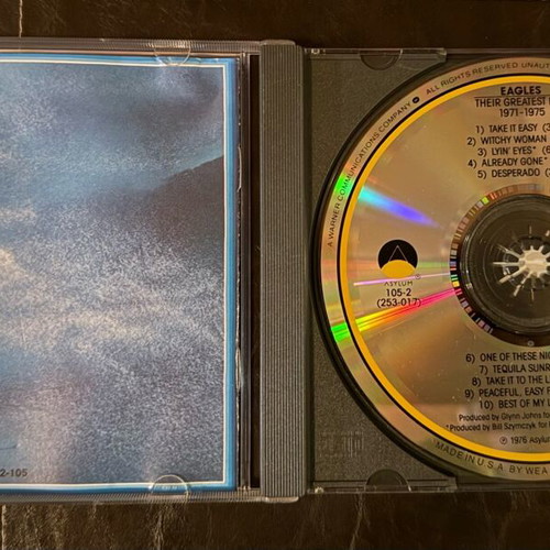Eagles Their Greatest Hits 1971-1975 CD like new, rock