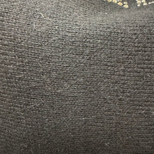 Sexy top Faith Connexion like new, black with silver rhinestones