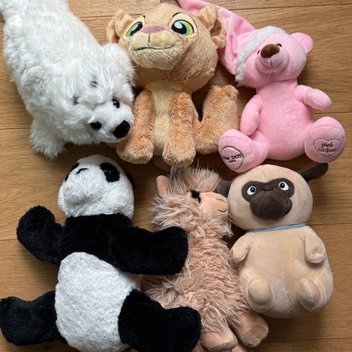 Stuffed animals like new