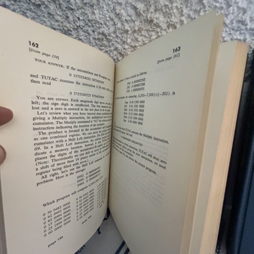 Rare vintage economics and computing books 1940-1965, used, English