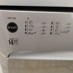 Indesit DFP 584 built-in dishwasher for 14 place settings
