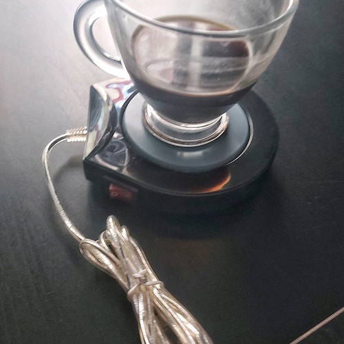 Usb heated coaster new for warm cup