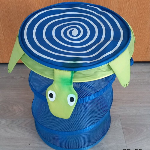 Foldable Basket and Wall Hanging Organizer Used for Toys