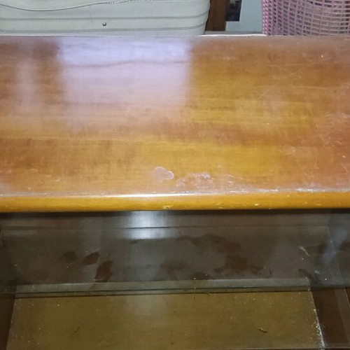 Sideboard with glass shelves used, dimensions 97x35x110