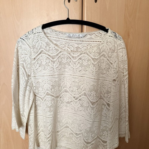 Zara blouse beige, new, size L