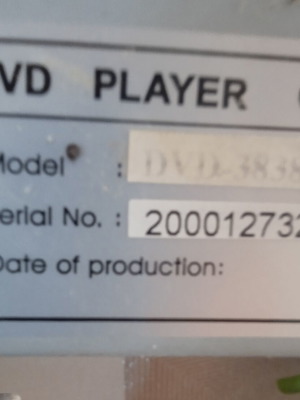 DVD player Comet used, fully functional