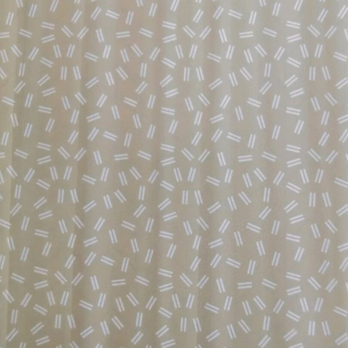 Biopros Krouz Beige Shower Curtain new, 180x180 cm, 100% polyester