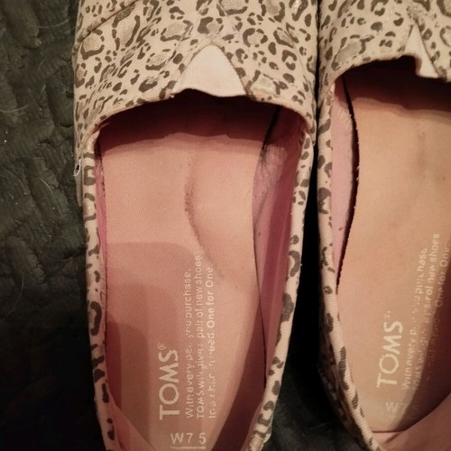 Toms shoes used, size 38