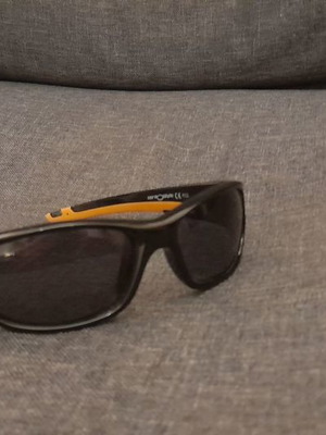 Centrostyle children's sunglasses used, black-orange