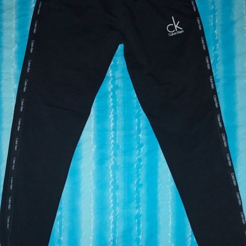 Calvin Klein black sweatpants, size L