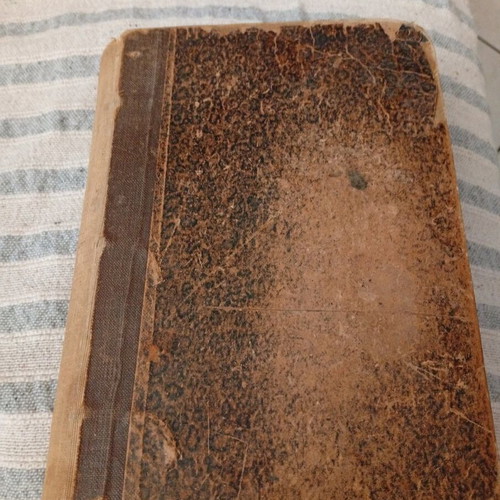 Antique book with many engravings, 1922 edition, used