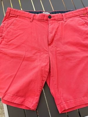 Ανδρική βερμούδα Timberland chino μεταχειρισμένη, μέγεθος 40, κόκκινη