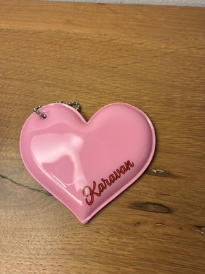 Karavan keychain new, red and pink