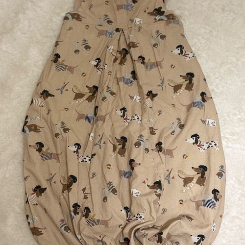 La Millou Baby Sleeping Bag Medium Pierre the Dog like new