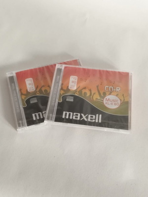 Maxell Music XL-II 80 CD-R blank new, pack of 2