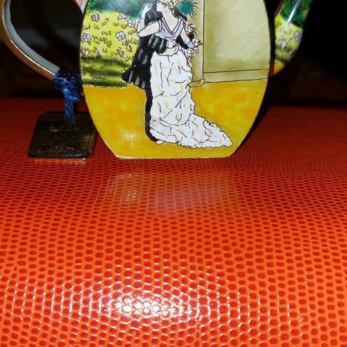 Charlotte di Vita wedding teapot used, numbered edition