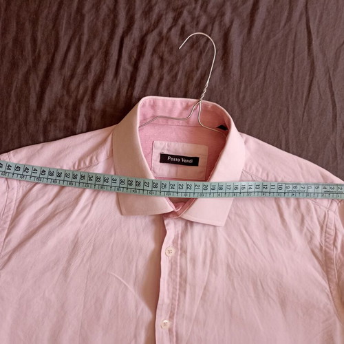 Posto Verdi men's shirt pink size L like new